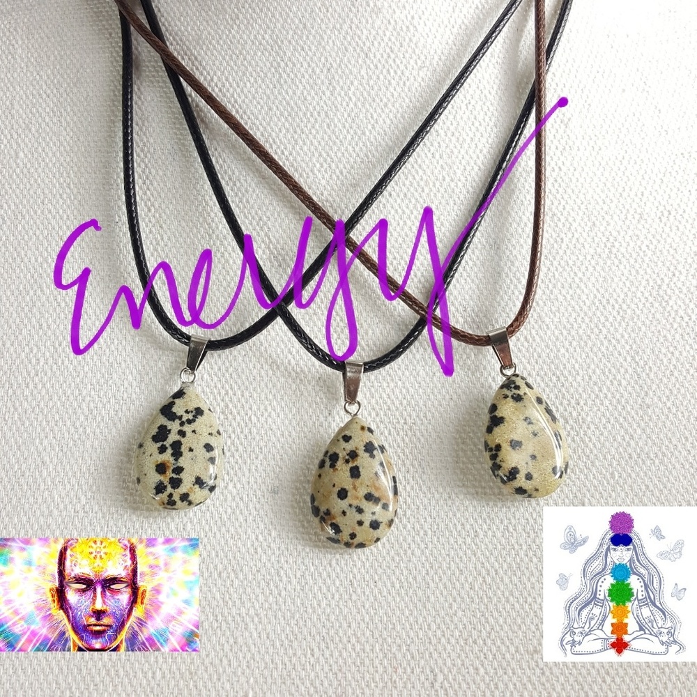 🎆Family & Loyalty Dalmatian Stone Necklace